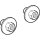 Geberit 241009001 Bundmuttern Set M10