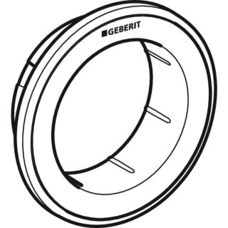 Geberit 242964JQ1 Typ 10 Rosette für Fernbetätigung