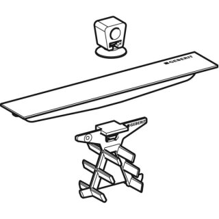 Geberit 243128001 Abdeckung CleanLine60 Duschrinne