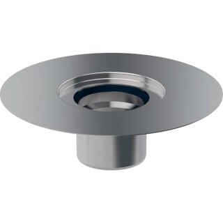 Geberit 388101001 Anschlussflansch, Breite 100 mm