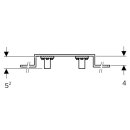 Geberit 619639001 FlowFit Anschlusswinkel 90Gr