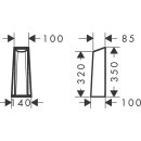 AXOR 12675000 Abdeckung Axor Starck f&uuml;r