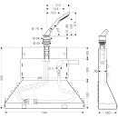 AXOR 19418250 Grundk&ouml;rper Wannenrandset Axor