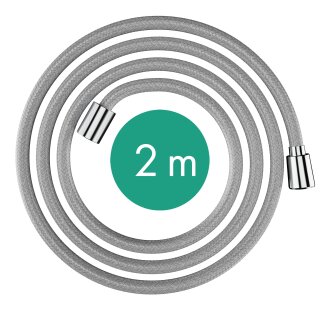 HANSGROHE 28230000 Textilbrauseschlauch Designflex