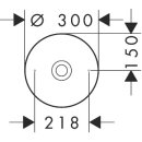 AXOR 42000670 Aufsatzwaschtisch AXOR Suite