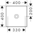 AXOR 42003330 Aufsatzwaschtisch AXOR Suite