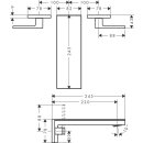 HANSGROHE 47080000 3-Loch WT-Armatur Axor MyEdition