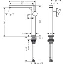 HANSGROHE 73072000 WTM 240 Tecturis E Fine CoolStart