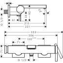 HANSGROHE 73420140 Wannenmischer Aufputz Tecturis E