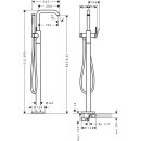 HANSGROHE 73440000 Wannenmischer Tecturis S