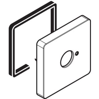 HANSGROHE 93162670 Rosette für Auslauf Metropol