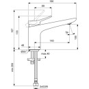 Ideal Standard BD457A2 Waschischarmatur Conca Ausld.140mm