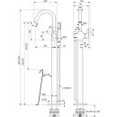 Ideal Standard BD461A2 freistehende BW-Arm. Joy m.Stick-HB