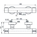 Ideal Standard BD582RO Brausethermostat AP Alu+