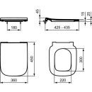 Ideal Standard T500358 WC-Sitz i.life B Sandwich Softclosing