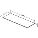 Ideal Standard T5321NF WT-Platte i.life B ohne Ausschnitt