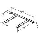 Ideal Standard T539867 Befestigungsset f&uuml;r WT-Platte i.life