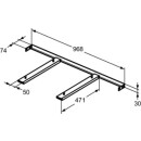 Ideal Standard T539967 Befestigungsset f&uuml;r WT-Platte i.life