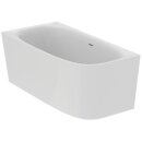 Ideal Standard T546701 D-Form-Badewanne DEA f.Wandanbindung,