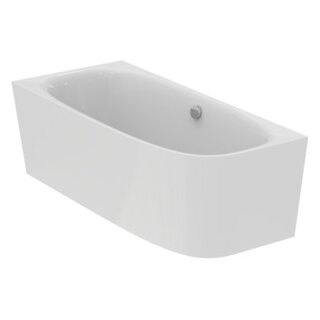 Ideal Standard T549201 D-Form-Badewanne DEA f.Wandanbindung,