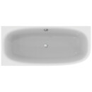 Ideal Standard T549201 D-Form-Badewanne DEA f.Wandanbindung,