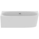 Ideal Standard T549201 D-Form-Badewanne DEA f.Wandanbindung,