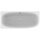 Ideal Standard T549201 D-Form-Badewanne DEA f.Wandanbindung,