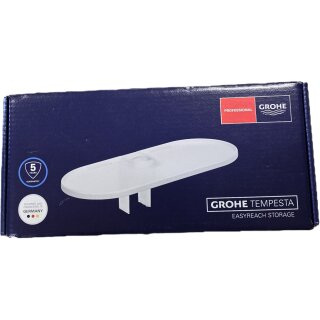 Grohe 26770001 EasyFix Ablage Tempesta 26770_1 Acryl transparent