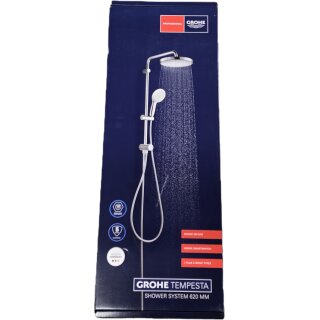 Grohe 26980001 Duschsystem Tempesta 250 26980_1 Umstellung Kopfbrause Tempesta 250 chrom