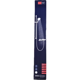 Grohe 34824005 Mitigeur de douche thermostatique Grohtherm 1000 348245 avec ensemble de douche 900 mm chromé