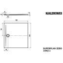 Kaldewei 359200011001 DW SUPERPLAN ZERO Mod.1592-1, 1500 x