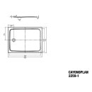Kaldewei 361900011001 DW CAYONOPLAN Mod.2259-1, 750 x 1100,