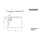Kaldewei 382147983665 DW SUPERPLAN Mod.1821-5, 700 x 900,