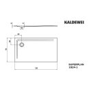 Kaldewei 382400013672 DW SUPERPLAN Mod.1824-1, 700 x 1200,