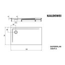Kaldewei 382448043672 DW SUPERPLAN mit Wannentr&auml;ger