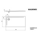 Kaldewei 382600013711 DW SUPERPLAN Mod.1826-1, 700 x 1400,