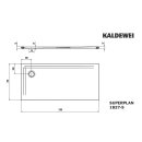 Kaldewei 382747983669 DW SUPERPLAN Mod.1827-5, 700 x 1500,