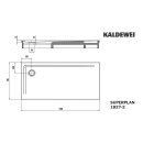 Kaldewei 382748040668 DW SUPERPLAN mit Wannentr&auml;ger