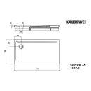 Kaldewei 383748040711 DW SUPERPLAN mit Wannentr&auml;ger