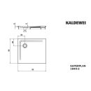 Kaldewei 384048043701 DW SUPERPLAN mit Wannentr&auml;ger