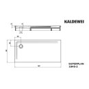 Kaldewei 384548040661 DW SUPERPLAN mit Wannentr&auml;ger