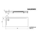 Kaldewei 384748043199 DW SUPERPLAN mit Wannentr&auml;ger
