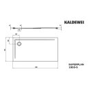 Kaldewei 385547981001 DW SUPERPLAN Mod.1855-5, 900 x 1600,