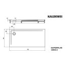 Kaldewei 385648043711 DW SUPERPLAN Mod.1856-2, 900 x 1700,
