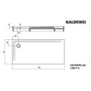 Kaldewei 385748043666 DW SUPERPLAN mit Wannentr&auml;ger