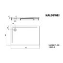 Kaldewei 386048040199 DW SUPERPLAN mit Wannentr&auml;ger