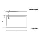 Kaldewei 386200010668 DW SUPERPLAN Mod.1862-1, 1000 x 1600,