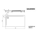 Kaldewei 386248040030 DW SUPERPLAN mit Wannentr&auml;ger