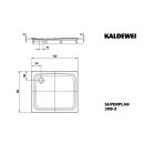 Kaldewei 447248041001 DW SUPERPLAN CLASSIC mit...