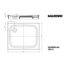 Kaldewei 447748040664 DW SUPERPLAN CLASSIC mit Wannentr&auml;ger